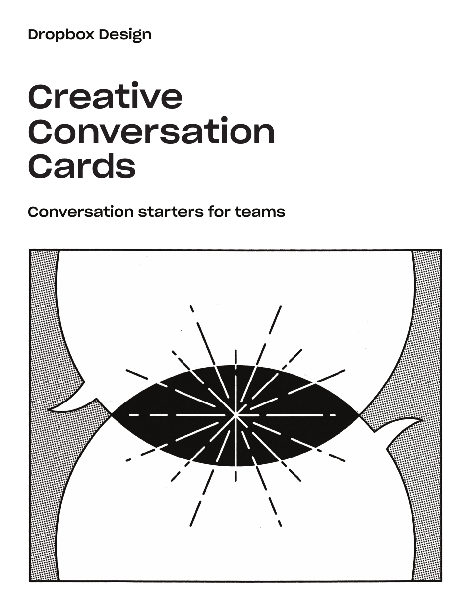 Creative Conversation Card Templates - Set of colorful and engaging conversation card templates for any occasion or discussion. These visually appealing and easy-to-use templates are perfect for engaging group activities, training sessions, brainstorming sessions, or casual conversations. Enhance your conversations with these fun and inspiring conversation card templates.