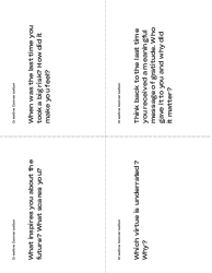 Creative Conversation Card Templates, Page 22