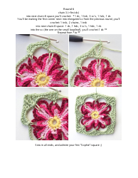 Granny Square Crochet Pattern, Page 6