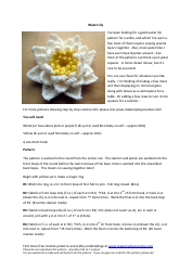 Document preview: Water Lily Crochet Pattern
