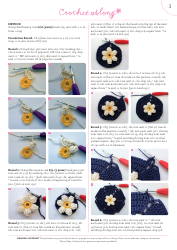 Dahlia Bud Block Crochet Template, Page 4