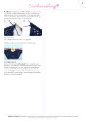 Dahlia Bud Block Crochet Template, Page 7