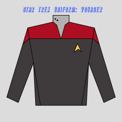 Star Trek Uniform Voyager Template