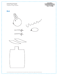 Animal Finger Puppet Templates - International Paper Company, Page 5