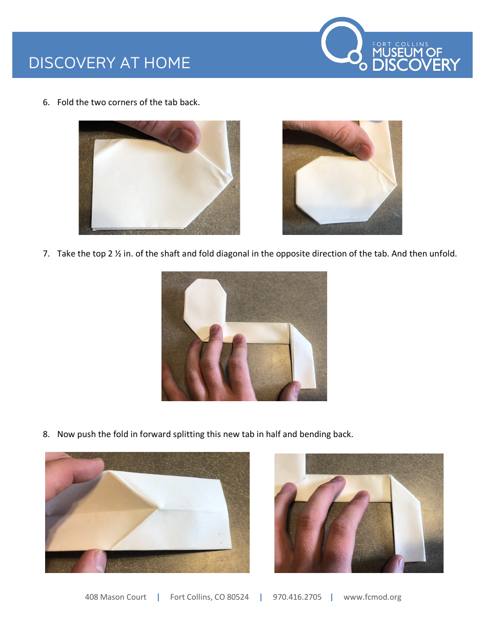 Origami Paper Music Note, Page 3