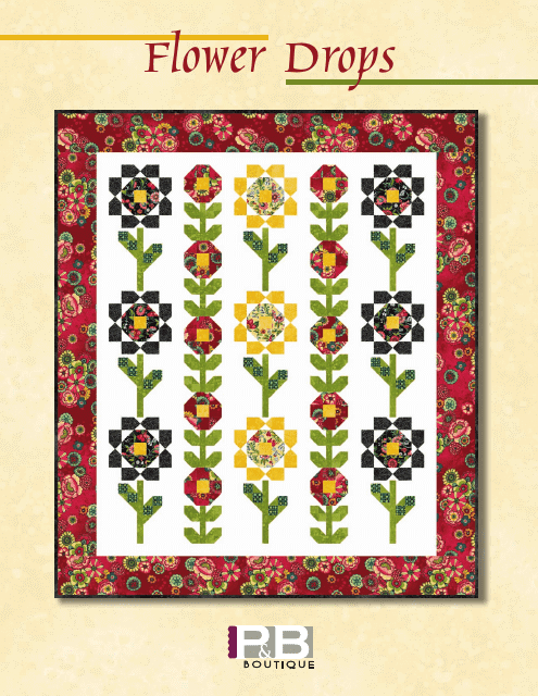 Flower Blossoms Quilt Pattern