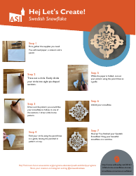 Document preview: Swedish Snowflake Pattern