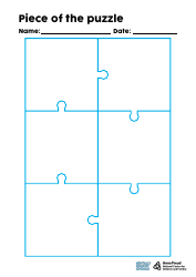 Jigsaw Puzzle Piece Pattern Templates, Page 4