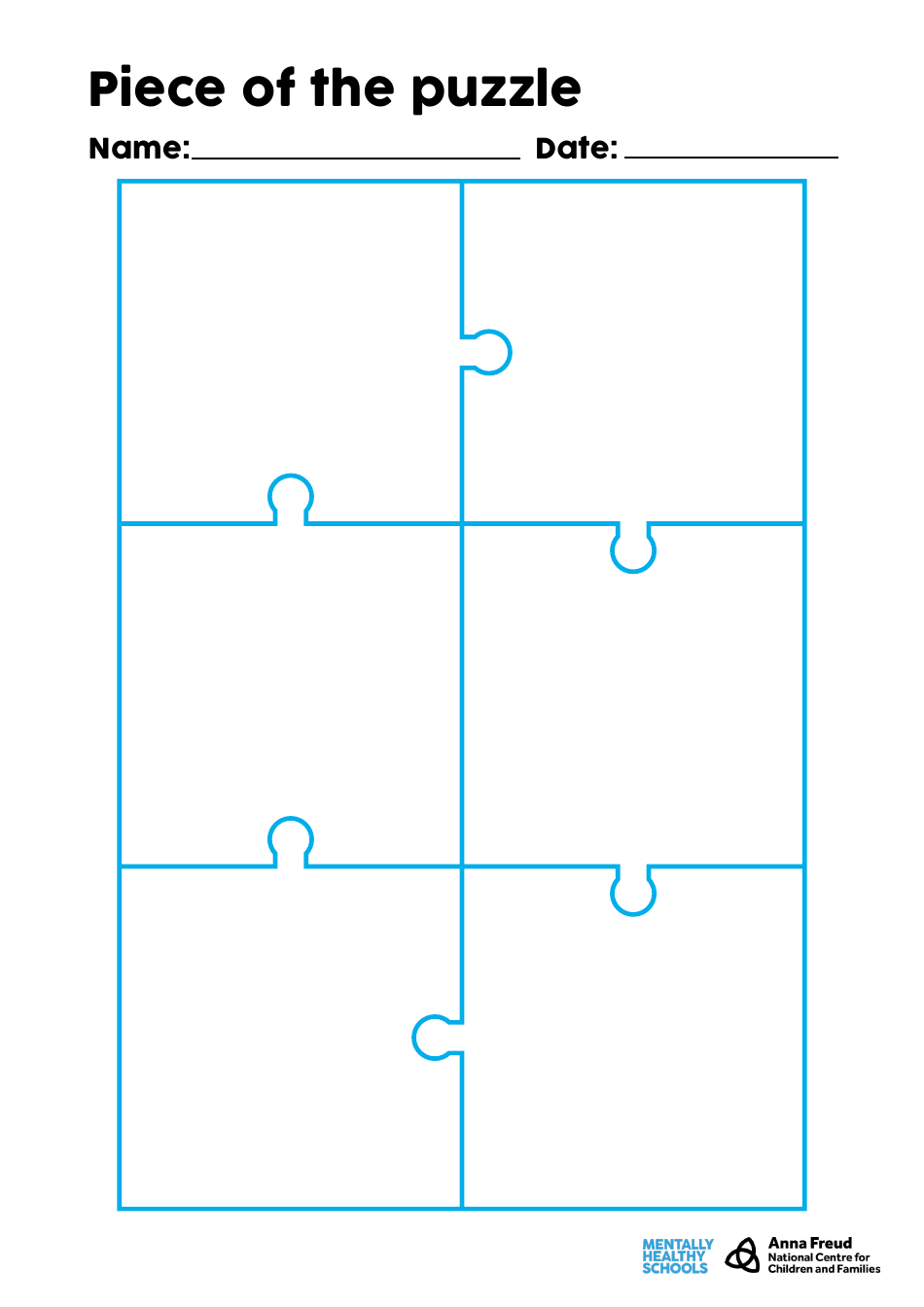 Jigsaw Puzzle Piece Pattern Templates, Page 4