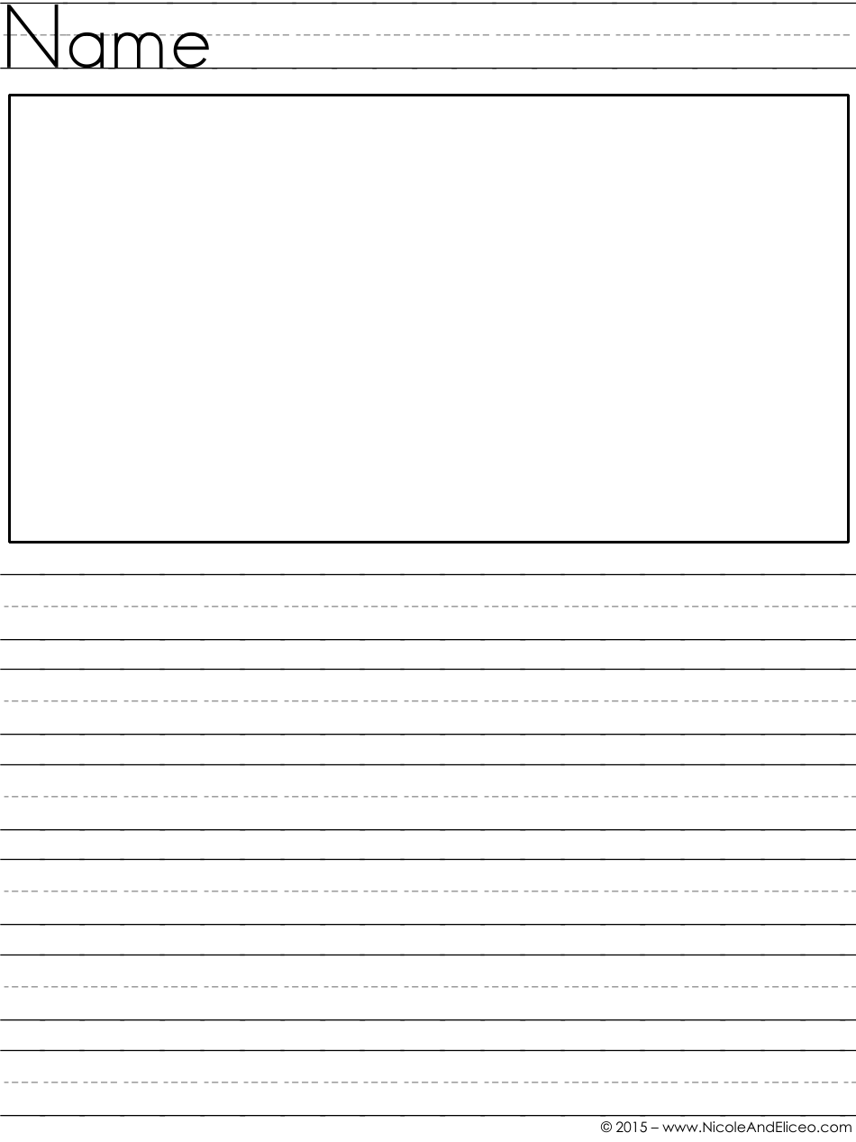 Primary Lined Paper - Nicoleandeliceo (English / Spanish), Page 11