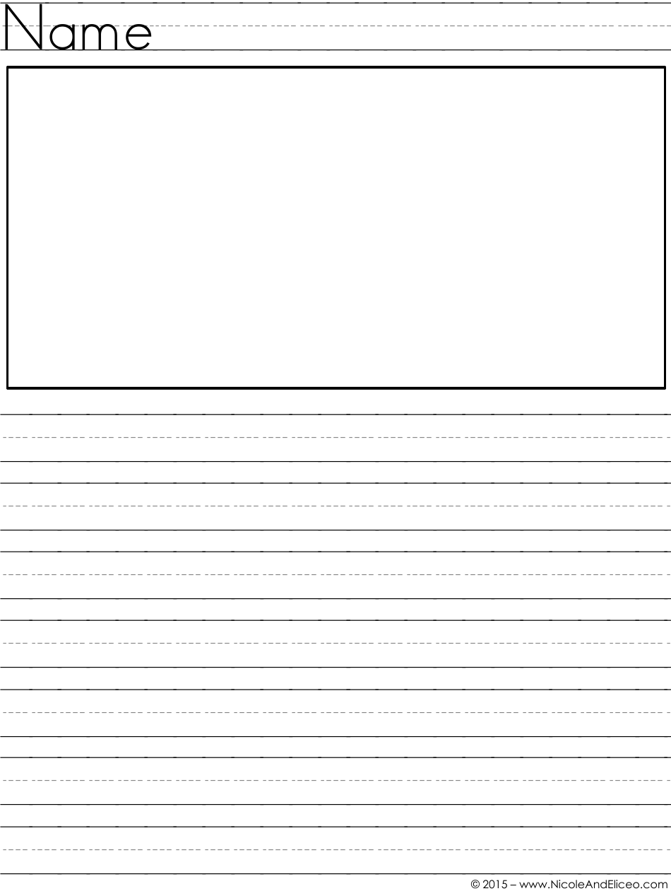 Primary Lined Paper - Nicoleandeliceo (English / Spanish), Page 13