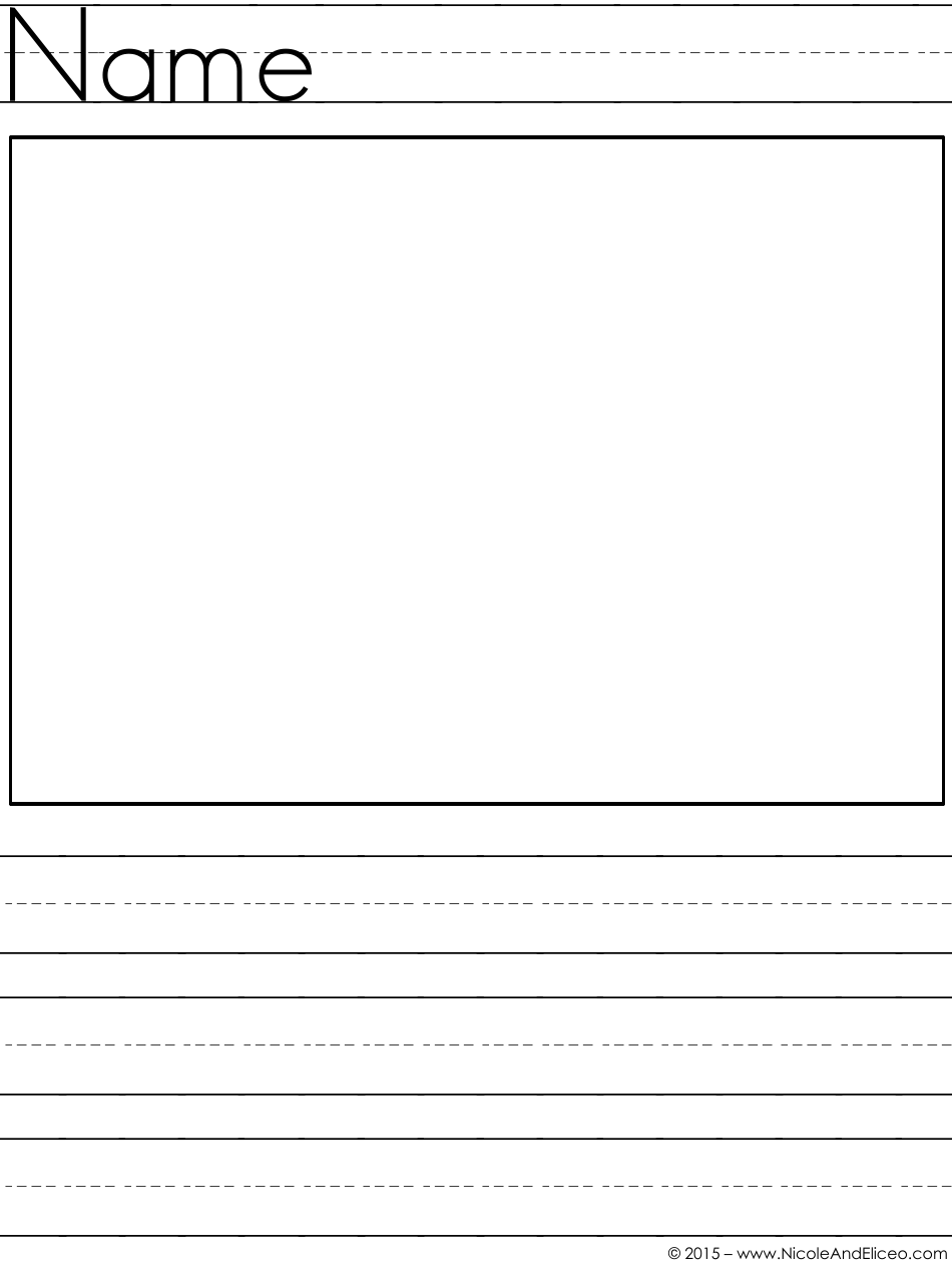 Primary Lined Paper - Nicoleandeliceo (English / Spanish), Page 5