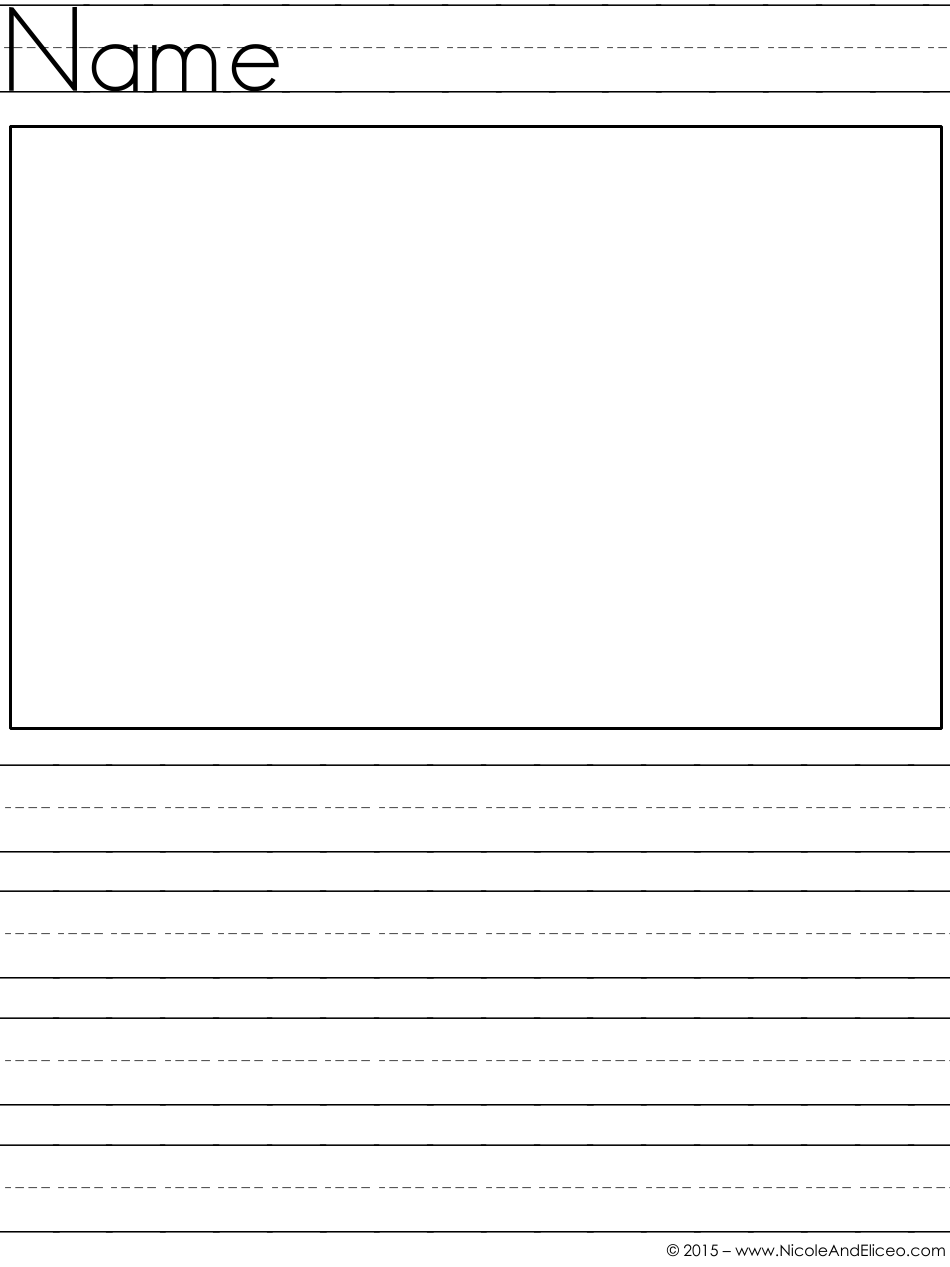 Primary Lined Paper - Nicoleandeliceo (English / Spanish), Page 7