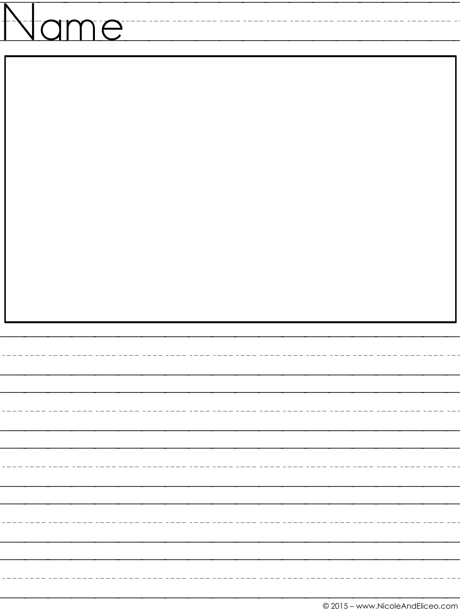 Primary Lined Paper - Nicoleandeliceo (English / Spanish), Page 9