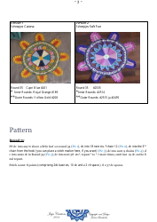 Mexican Mandala Crochet Pattern, Page 3
