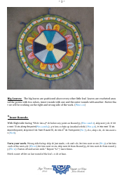 Mexican Mandala Crochet Pattern, Page 5