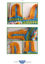Mexican Mandala Crochet Pattern, Page 7