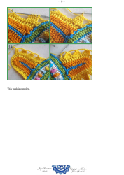 Mexican Mandala Crochet Pattern, Page 9