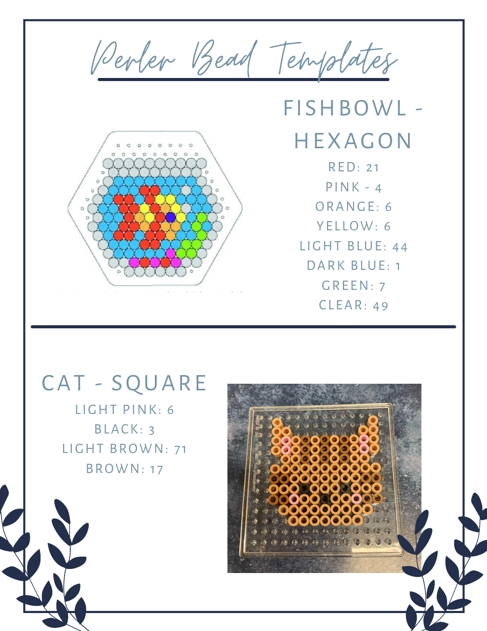 Perler Bead Templates, Page 5