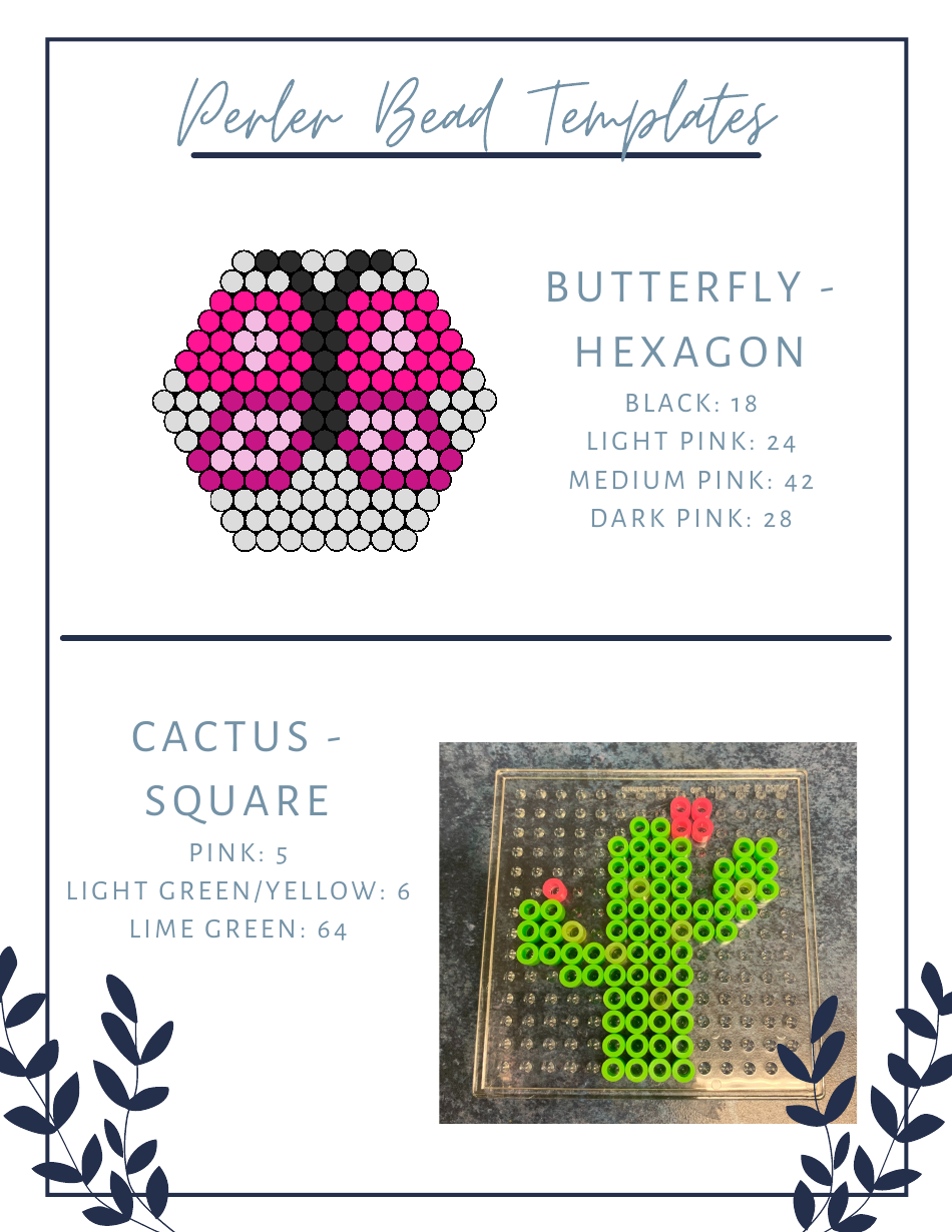 Perler Bead Templates, Page 6