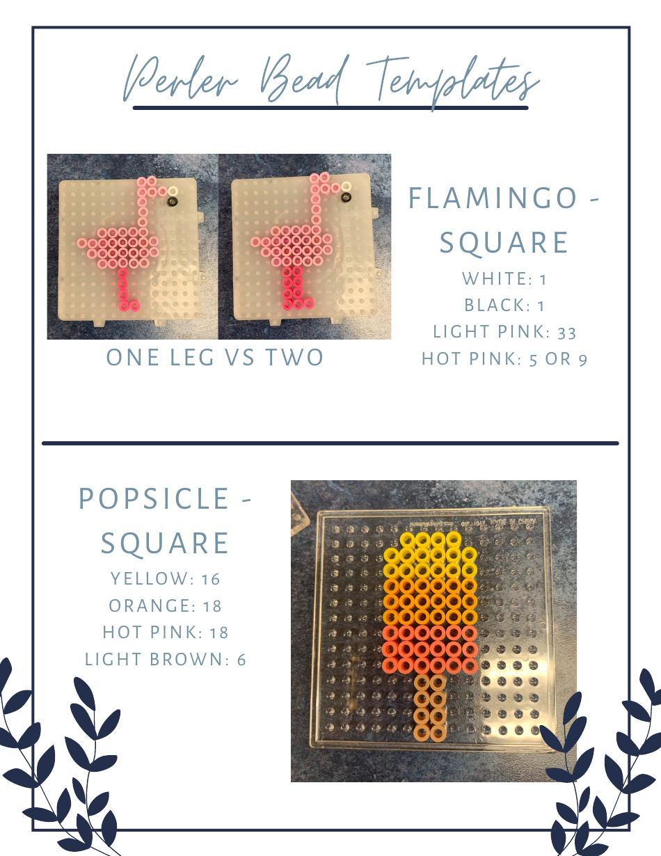 Perler Bead Templates, Page 7