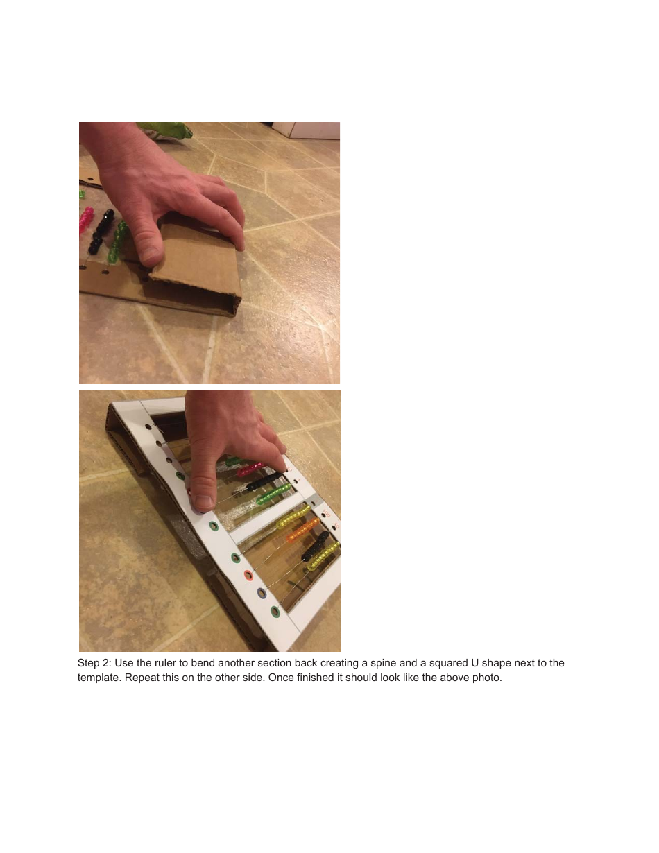 Divided Bead Frame Template, Page 12