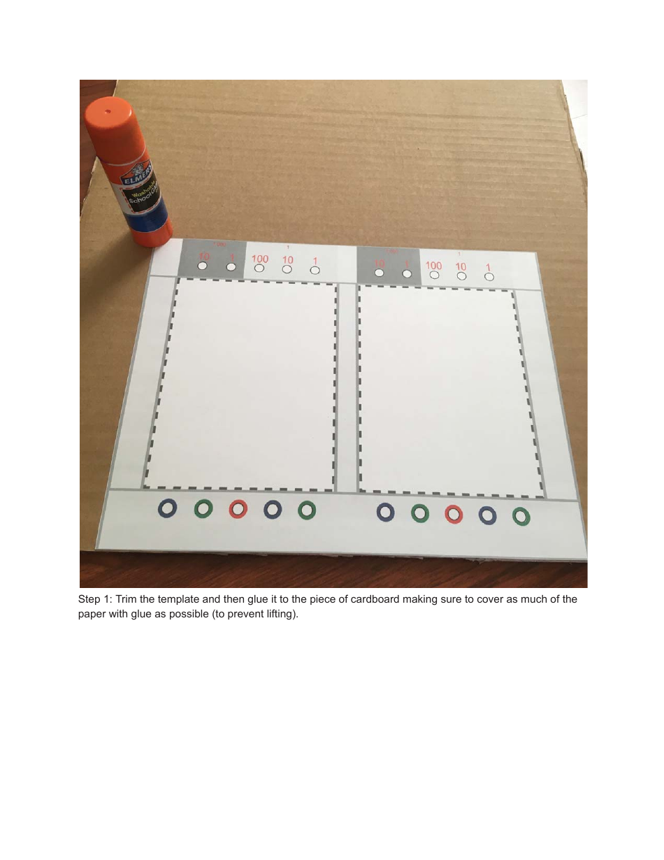 Divided Bead Frame Template, Page 3