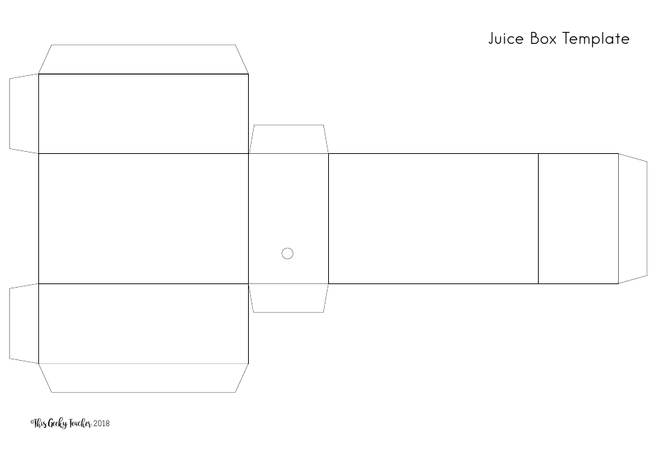 Juice Box Template, Page 1