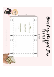 Hershey Nugget Box Template, Page 3