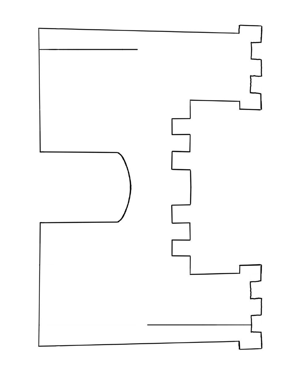 Cardboard Castle Template, Page 4