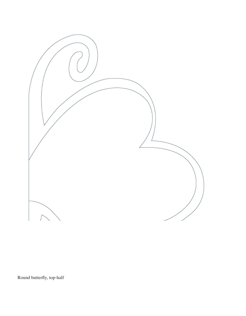 Butterfly Quilting Pattern Templates Download Printable PDF Butterfly Quilting Pattern Templates Download Printable PDF
