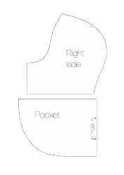Extra-long Baby Bib Sewing Template - Merriment Design, Page 3