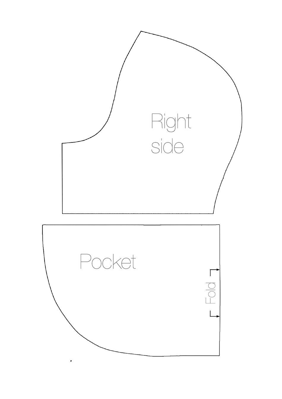 Extra-long Baby Bib Sewing Template - Merriment Design, Page 3