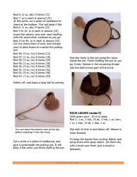 Palm Tree Crochet Pattern, Page 3