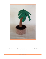 Palm Tree Crochet Pattern, Page 5