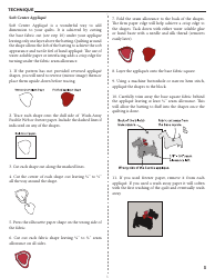 Scottie Dog Quilt Pattern Templates, Page 3