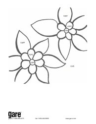 Doodle Dots Flower Tile Pattern Template, Page 2