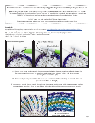 Northern Lights Beanie Crochet Pattern, Page 8