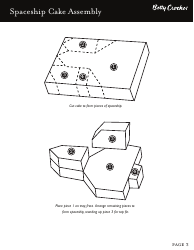 Spaceship Cake Template, Page 3