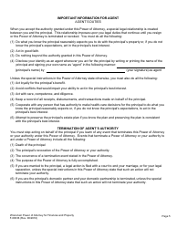 Form F-00036 Power of Attorney for Finance and Property - Wisconsin, Page 6