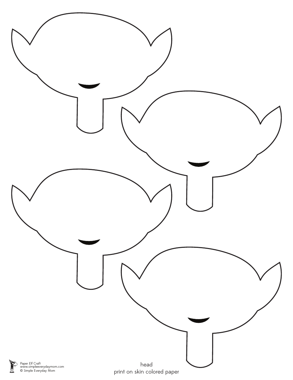 Paper Elf Craft - Simple Everyday Mom, Page 4