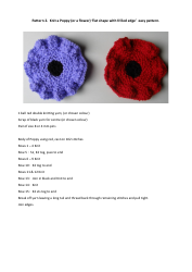 Poppy Knit Pattern, Page 2