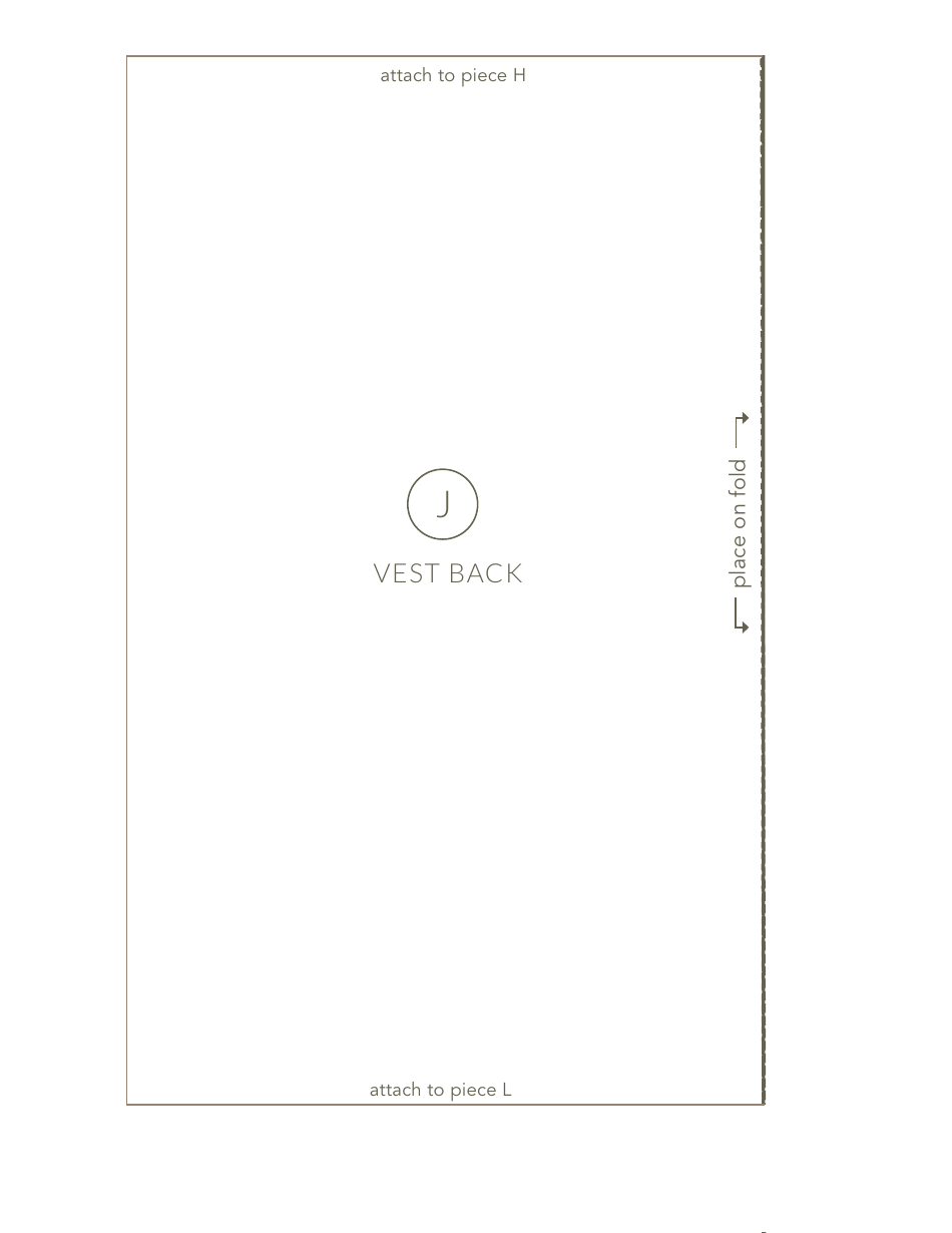 Quilted Vest Templates, Page 10