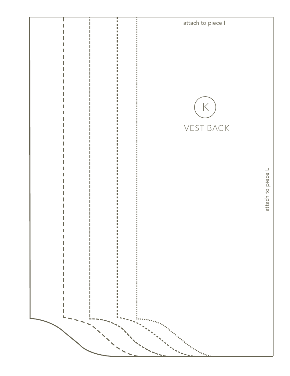 Quilted Vest Templates, Page 11