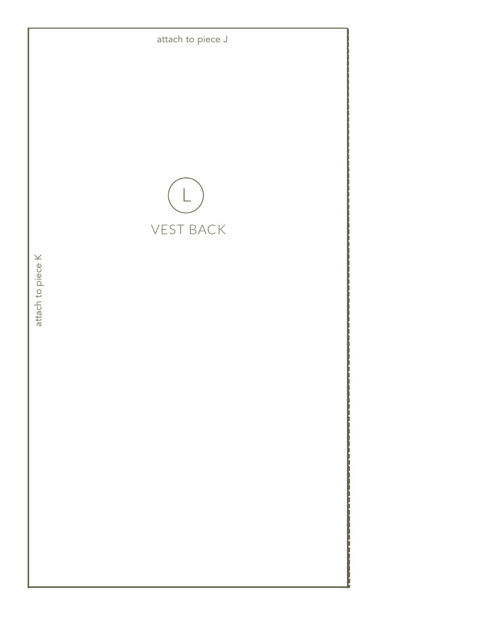 Quilted Vest Templates, Page 12