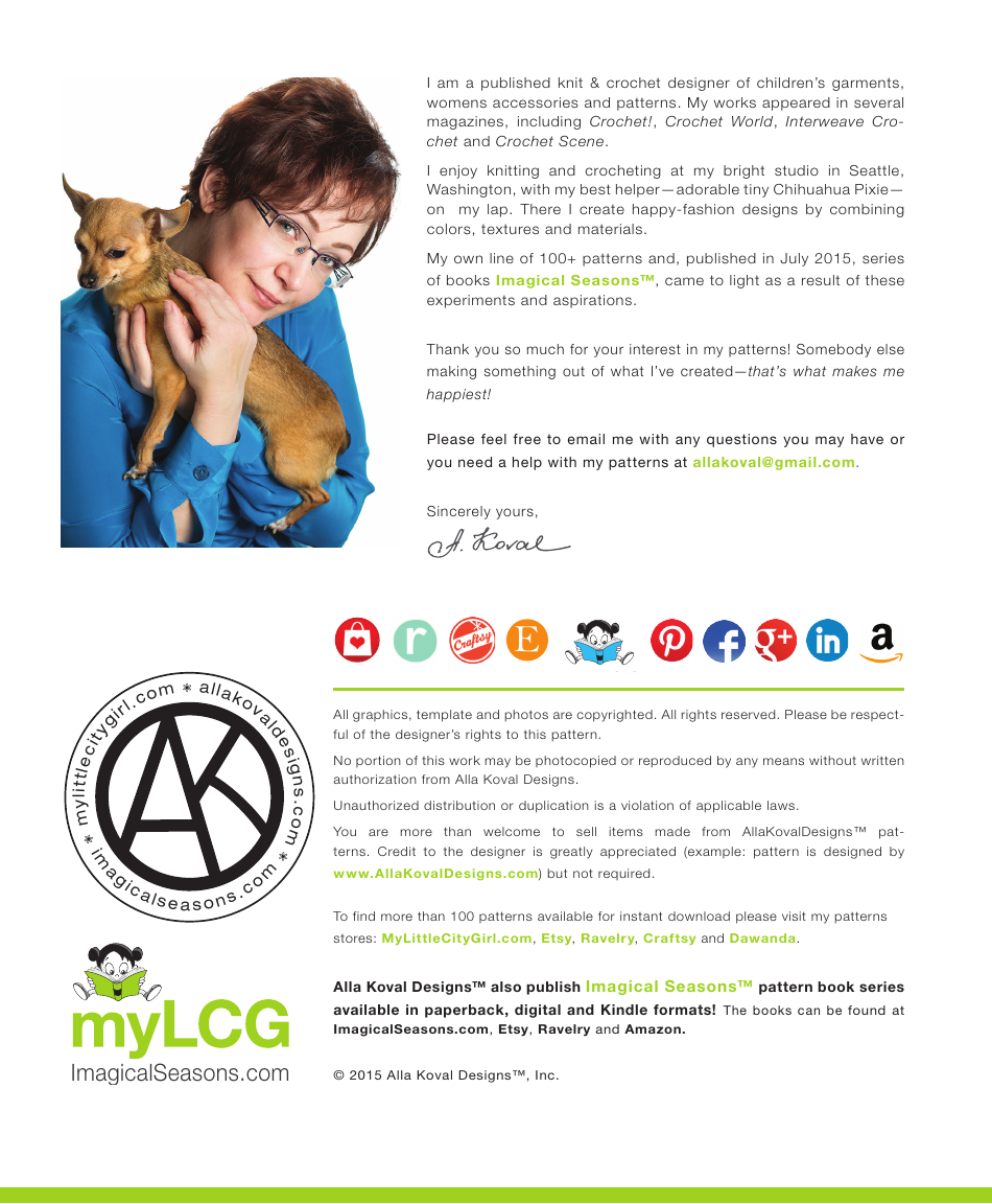 Sylvan Necklace Crochet Pattern, Page 10