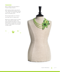 Sylvan Necklace Crochet Pattern, Page 5