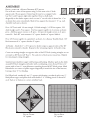 14&quot; Square Pillow Topper Quilting Pattern, Page 3