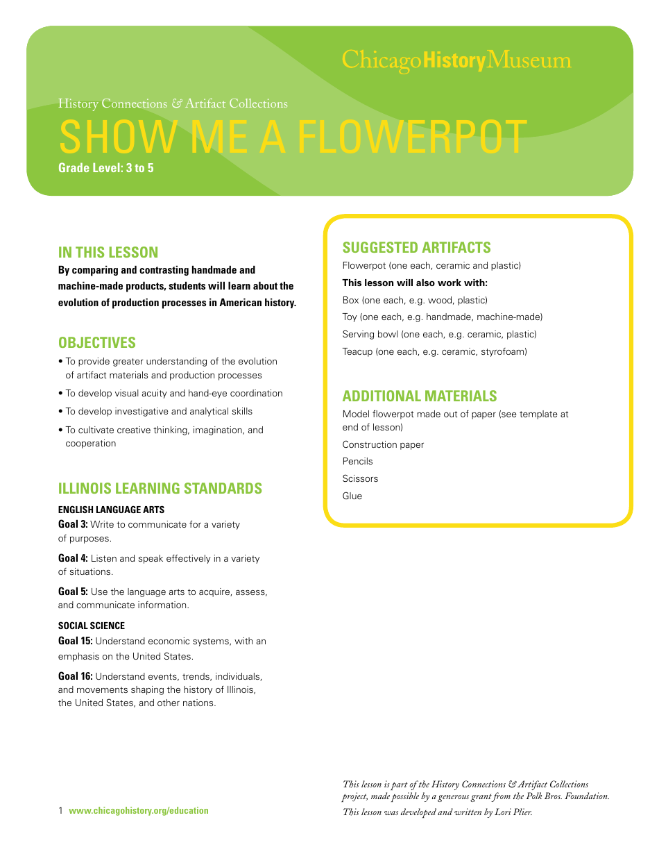 Flowerpot template – illustration of a printable flowerpot template