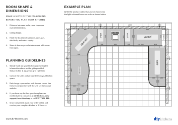Kitchen Planner Template, Page 2